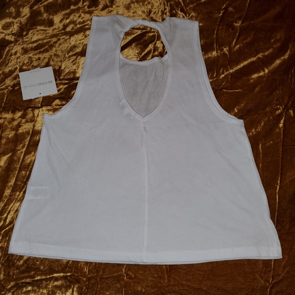 🧘‍♀️Beyond Yoga Boyfriend Jersey Aquarius Tank